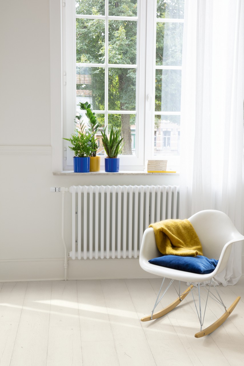 panele laminowane białe